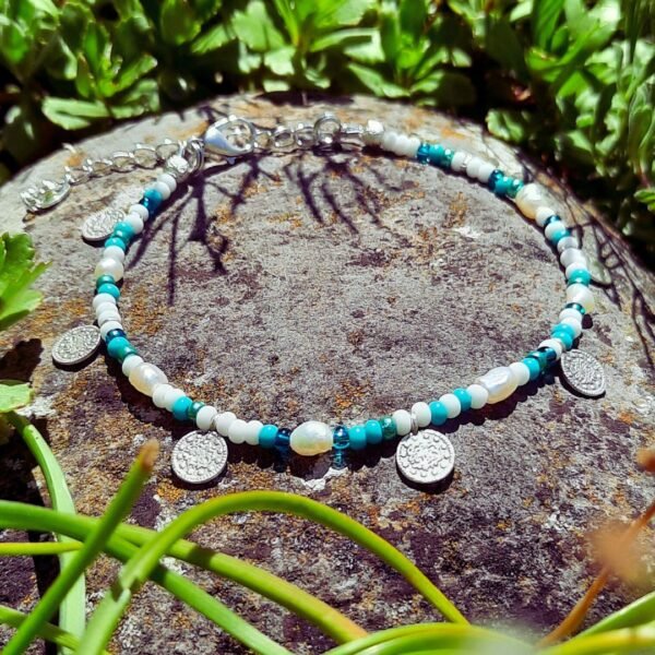 Ocean coin anklet - Image 2