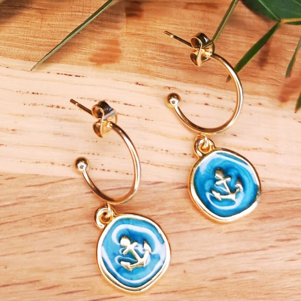 Nautical earrings