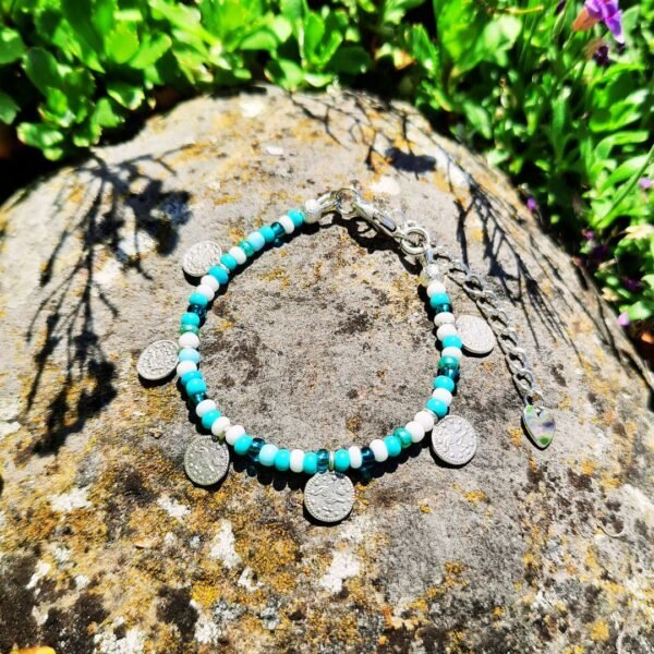 Ocean wishes bracelet in silver