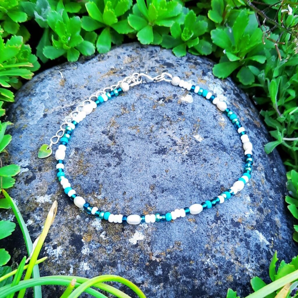 Ocean pearl anklet