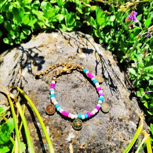 Blush and blue dreams bracelet XS