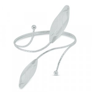 Silver leaf armcuff