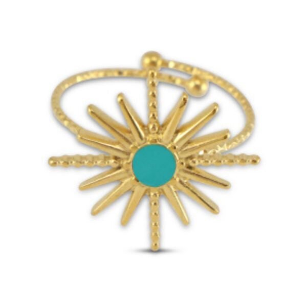 Turquoise nova ring