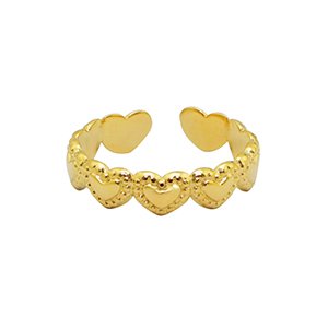 Gold passion ring