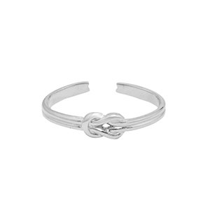 Silver eternity ring