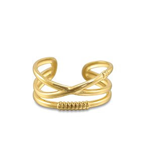Gold harmony ring