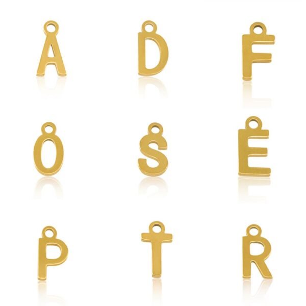 Letter charms